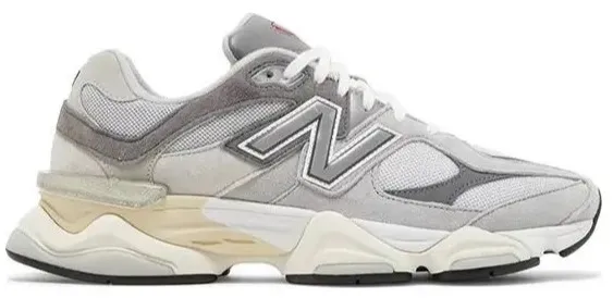 Tenis New Balance 9060 beige para hombre, diseño retro y amortiguación avanzada