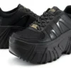 Tenis Chunky Plataforma alta Dama Sneakers Suela goma Tenis Chunky Plataforma alta Dama Sneakers Suela goma
