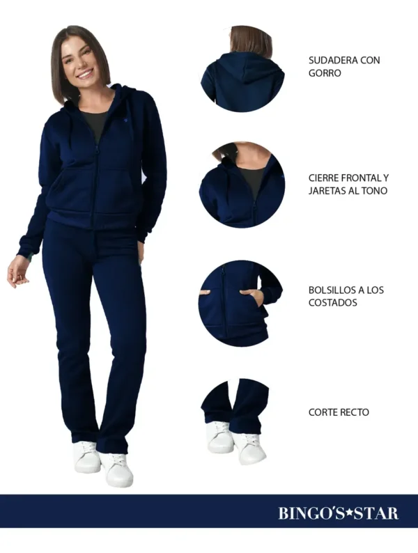 Conjunto Dama Pants Afelpado Ligero Suave Moda Tallas Justas Conjunto Dama Pants Afelpado Ligero Suave Moda Tallas Justas