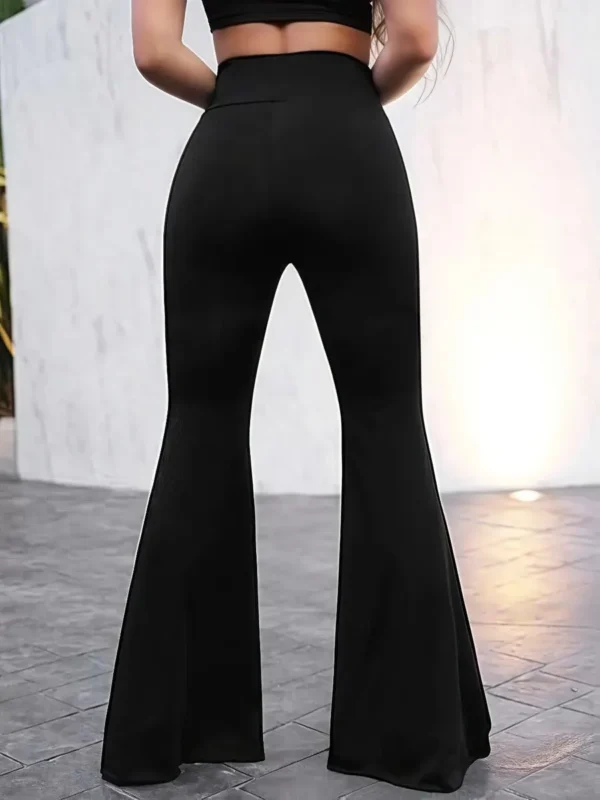 leggins acampanados de moda para yoga y el diario