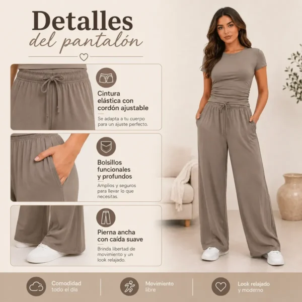 CONJUNTO DEPORTIVO MUJER WARMHEART 2 PIEZAS MANGA CORTA
