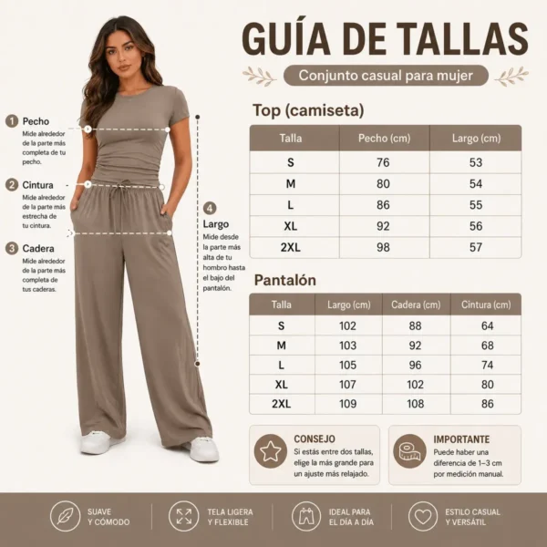 CONJUNTO DEPORTIVO MUJER WARMHEART 2 PIEZAS MANGA CORTA
