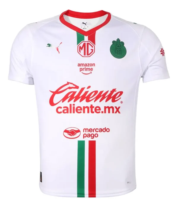Jersey Chivas Blanco Visitante 25/26 Puma | Edición Caballero Jersey Chivas Blanco Visitante 25/26 Puma | Edición Caballero