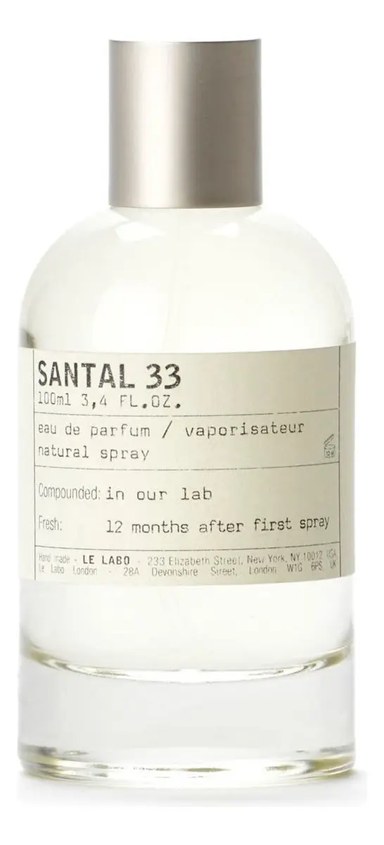 Perfume Santal 33 Le Labo EDP 100ml
