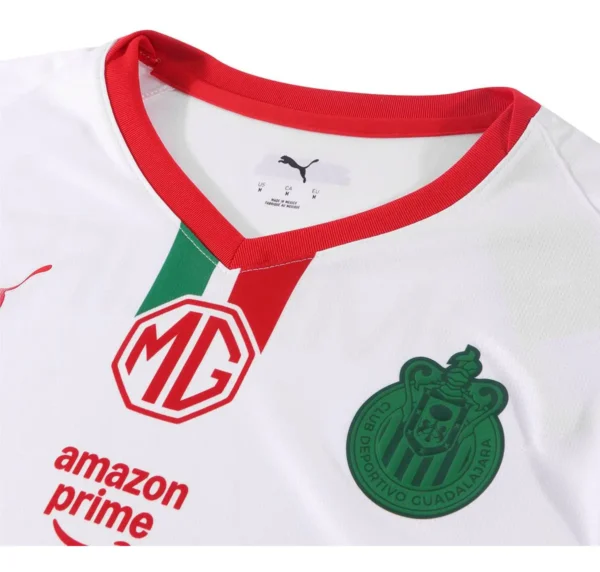 Jersey Chivas Blanco Visitante 25/26 Puma | Edición Caballero Jersey Chivas Blanco Visitante 25/26 Puma | Edición Caballero