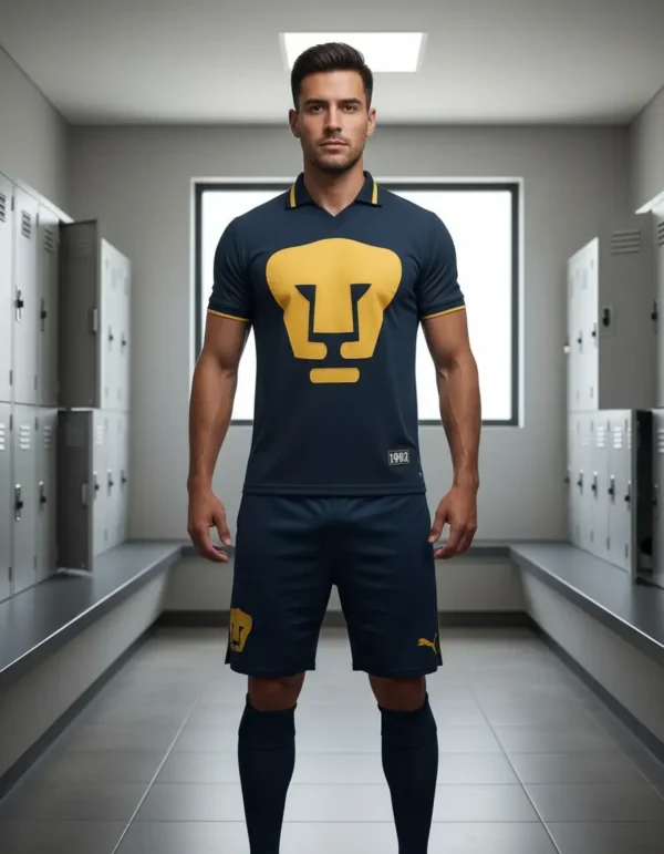 Playera Retro Pumas UNAM 1982 Original