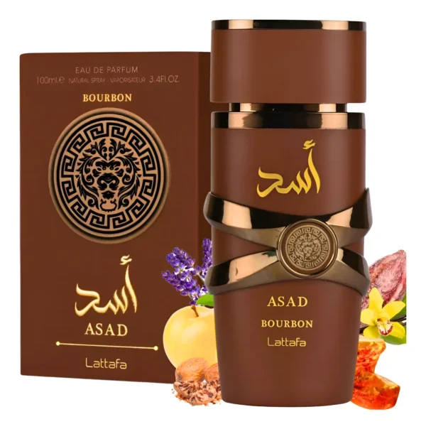 Perfume Arabe Hombre Lattafa Asad Bourbon Eau De Parfum 100ml Perfume Arabe Hombre Lattafa Asad Bourbon Eau De Parfum 100ml