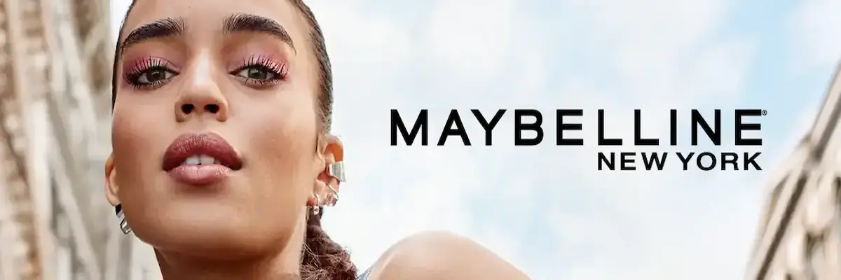 Maquillaje original de marca Maybelline con 40% de descuento